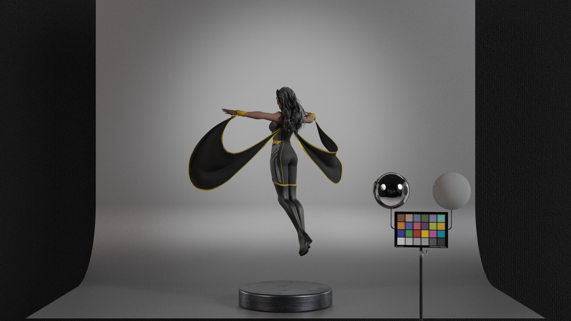 Storm Low-poly 3D model_14