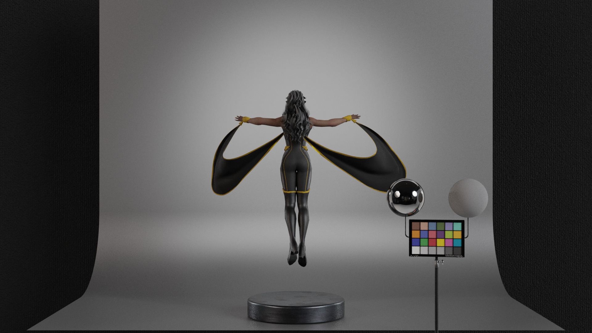 Storm Low-poly 3D model_13