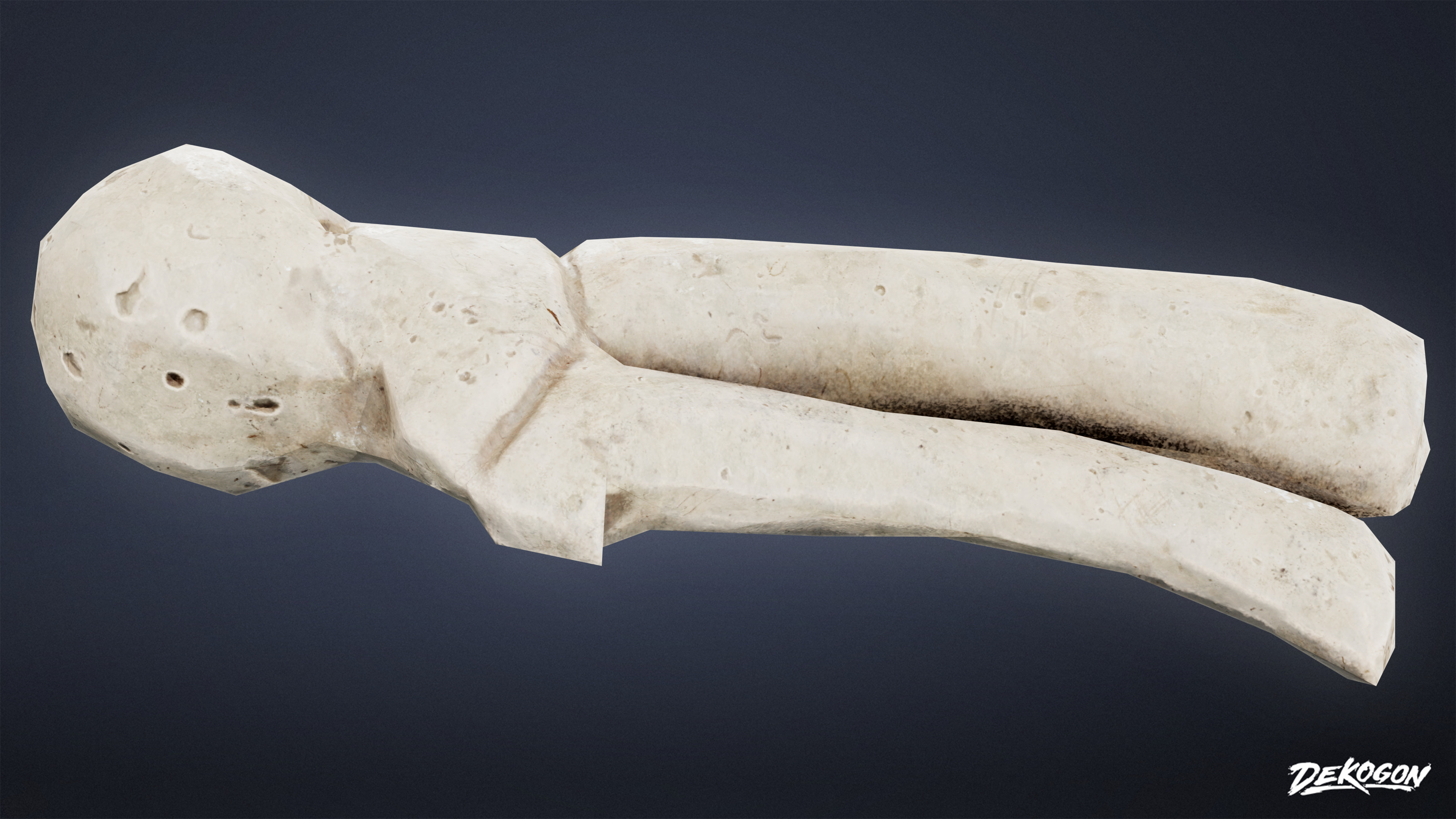 BONES - Whale Bones 01 - NANITE Low-poly 3D model_1