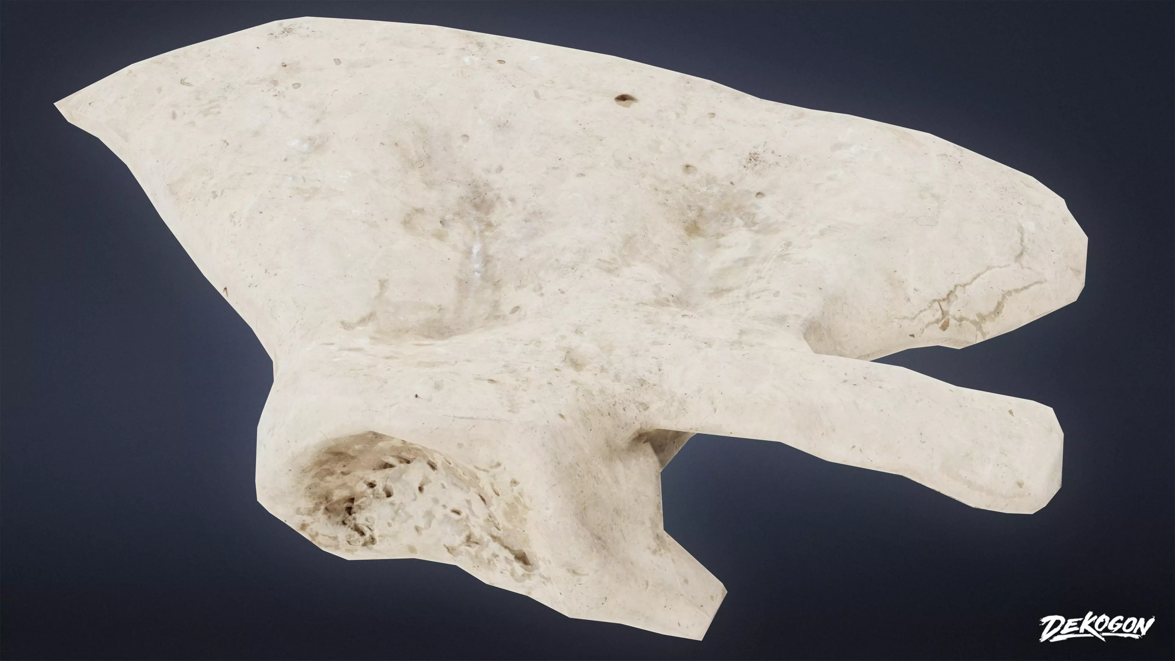 BONES - Whale Bones 01 - NANITE Low-poly 3D model_0