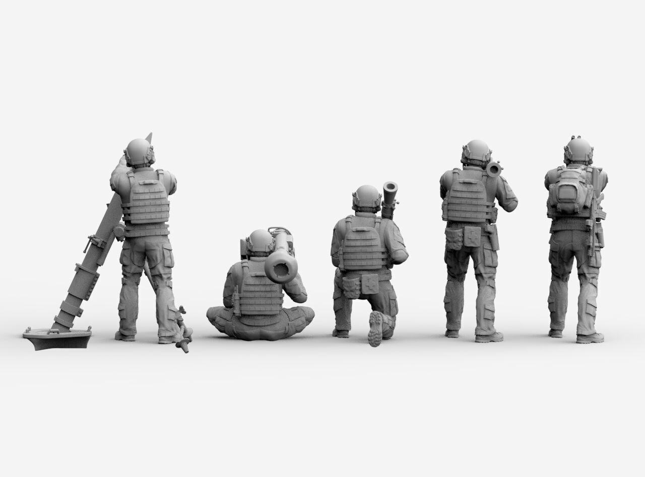 US RANGER SOLDIERS 3D print model_29