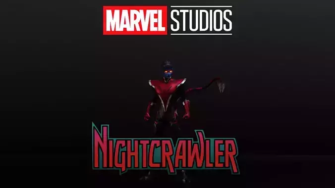 Nightcrawler Low-poly 3D model
