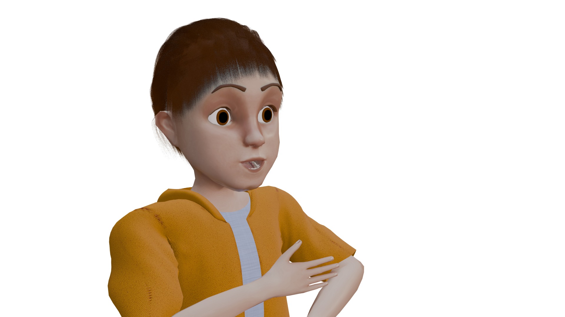 Cartoon Man Rigged model RealTime Male 3D Model Collection_35