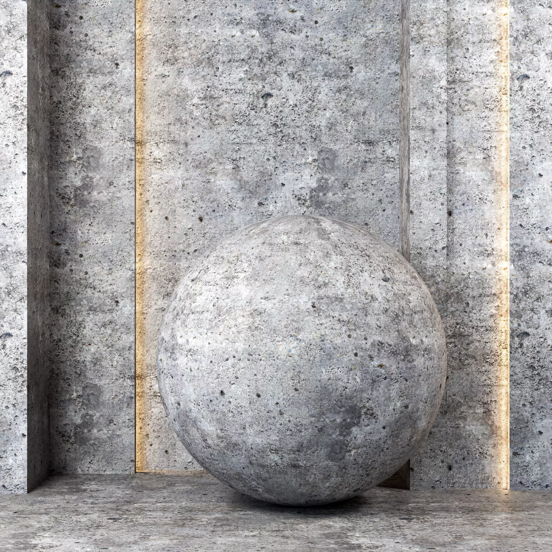 4K Concrete Wall and  Floor Textures - Modern Versatile Grey Texture_0