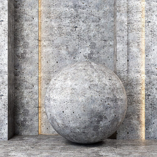 4K Concrete Wall and  Floor Textures - Modern Versatile Grey Texture