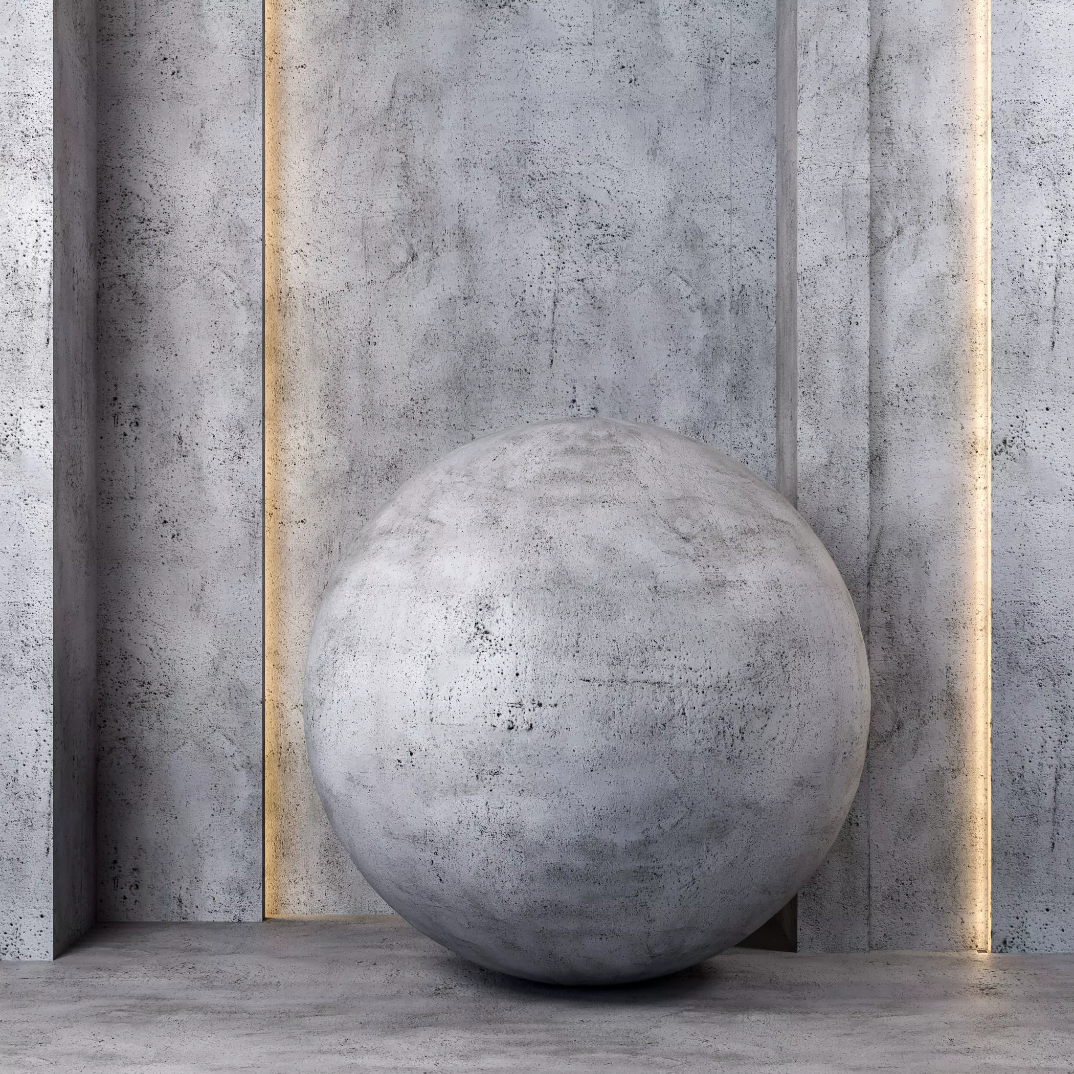 4K Concrete Wall and Floor Textures - PBR - Modern Versatile Texture_0