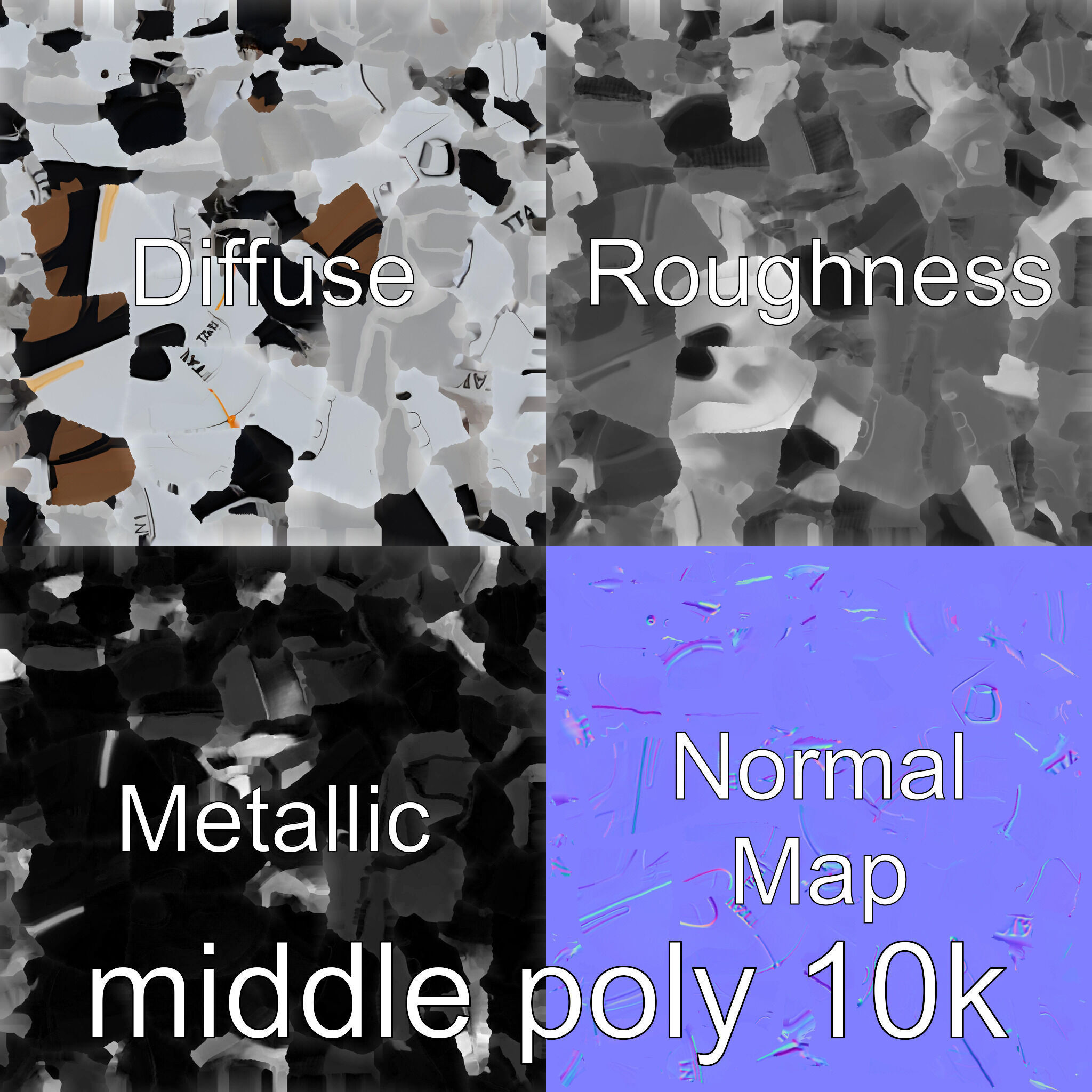 Futuristic Flying Taxi Helicopter Design Low-poly 3D model_27