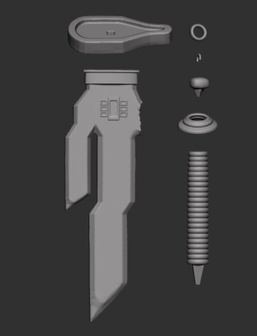 Ama no Sakahoko 3D print model_1