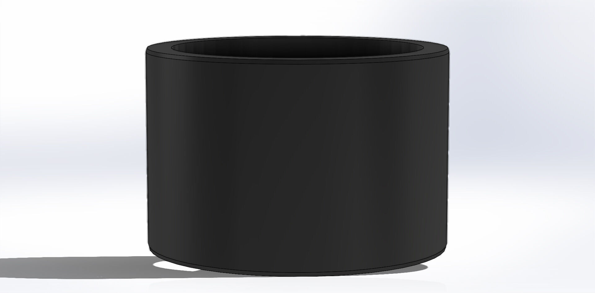 Bucha Autolubrificante 92042439 Igus Self-Lubricating Bushing 3D model_1