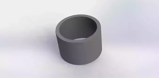 Bucha Autolubrificante 92042439 Igus Self-Lubricating Bushing 3D model