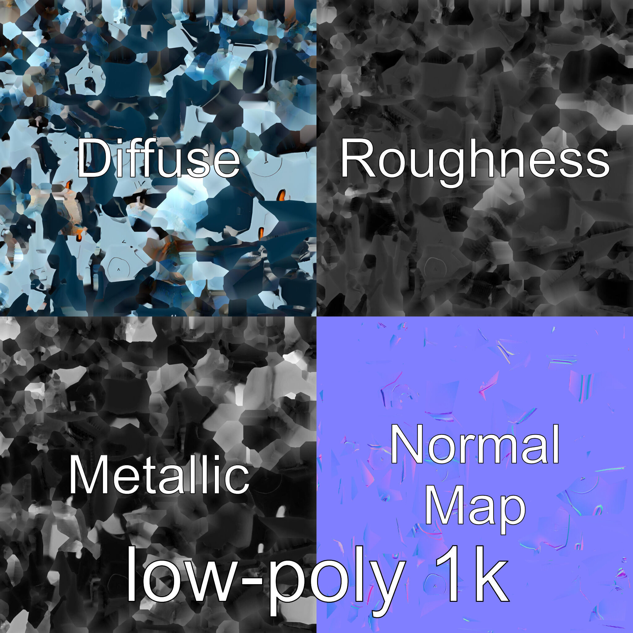 Futuristic Flying Taxi Vehicle Design Low-poly 3D model_1