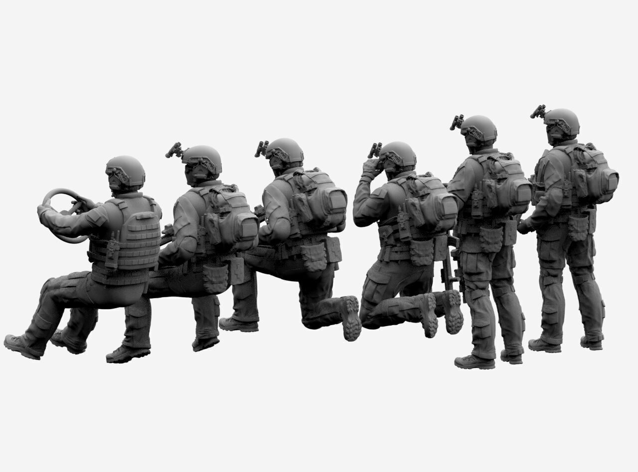 US RANGER SOLDIERS 3D print model_42