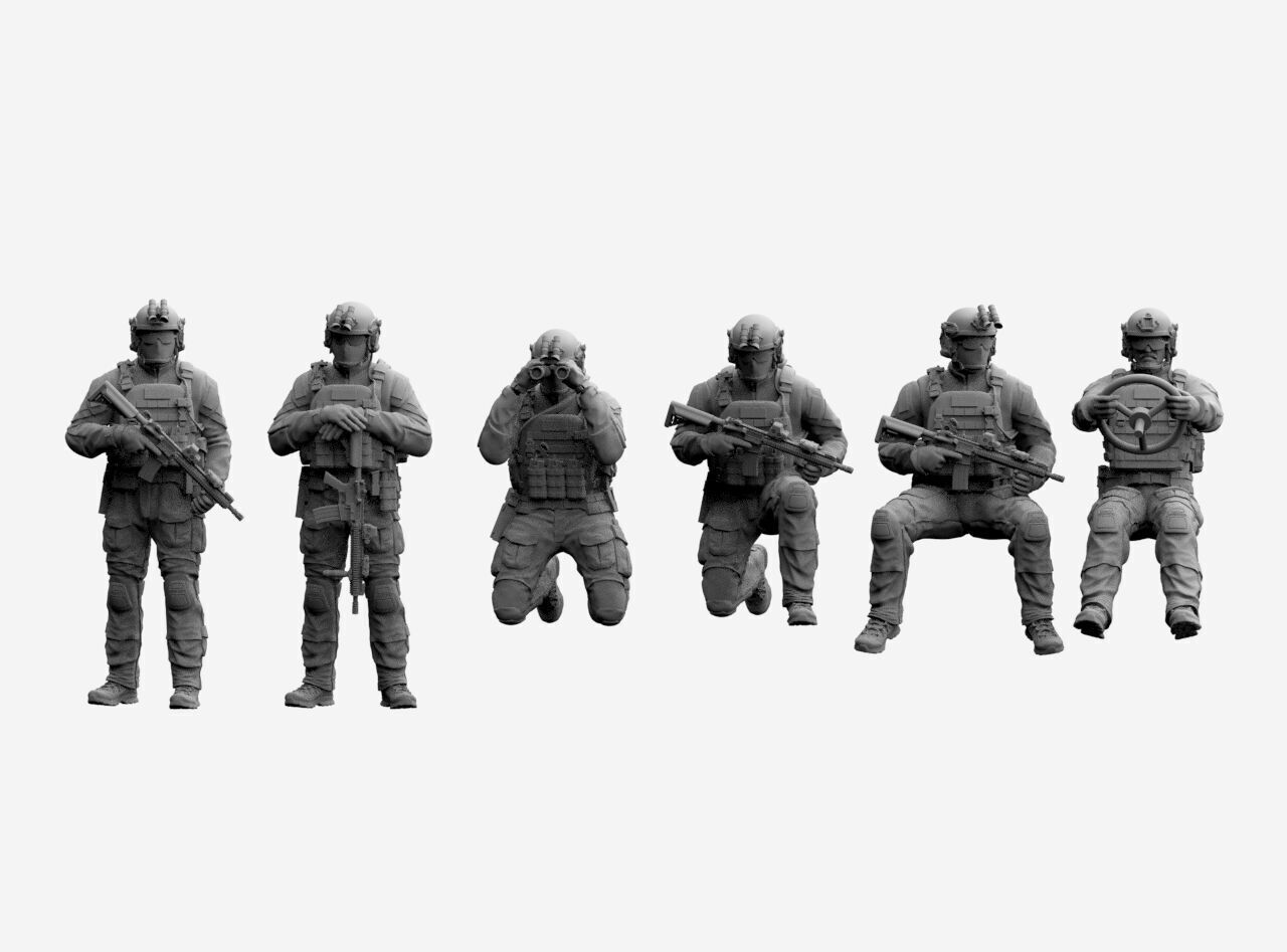US RANGER SOLDIERS 3D print model_26