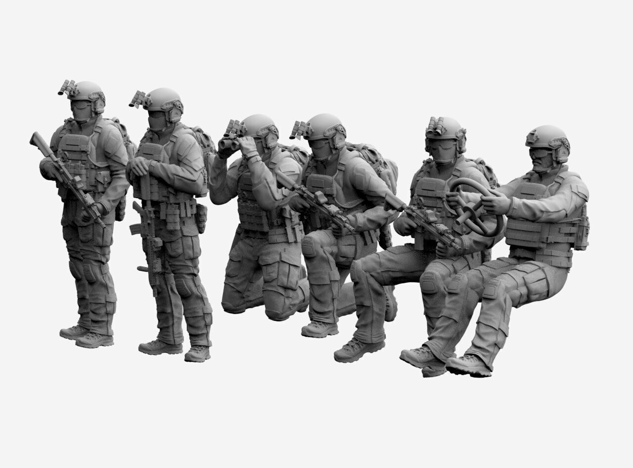 US RANGER SOLDIERS 3D print model_44