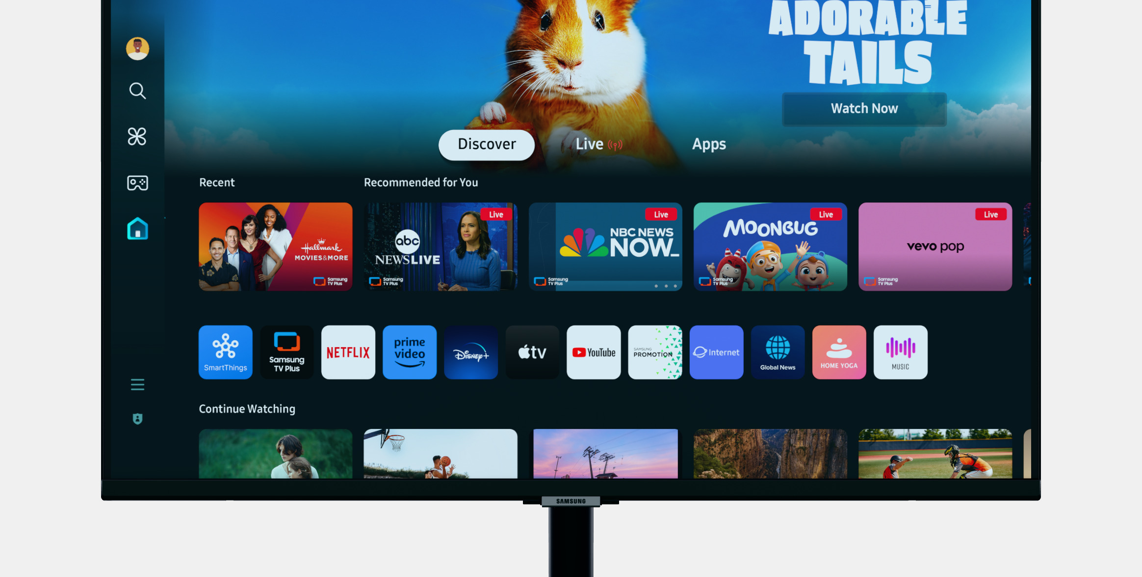 Smart Monitor M5 M50D FHD 7 3D model_11