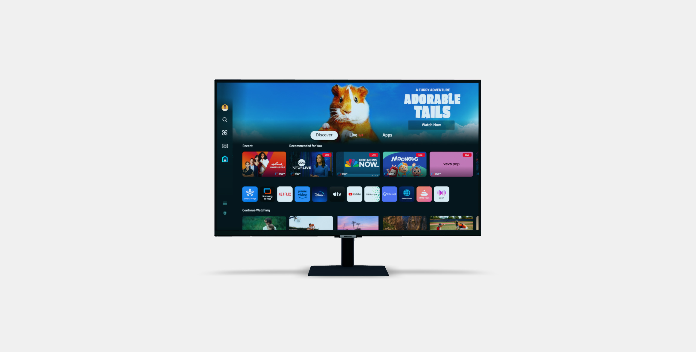 Smart Monitor M5 M50D FHD 7 3D model_9