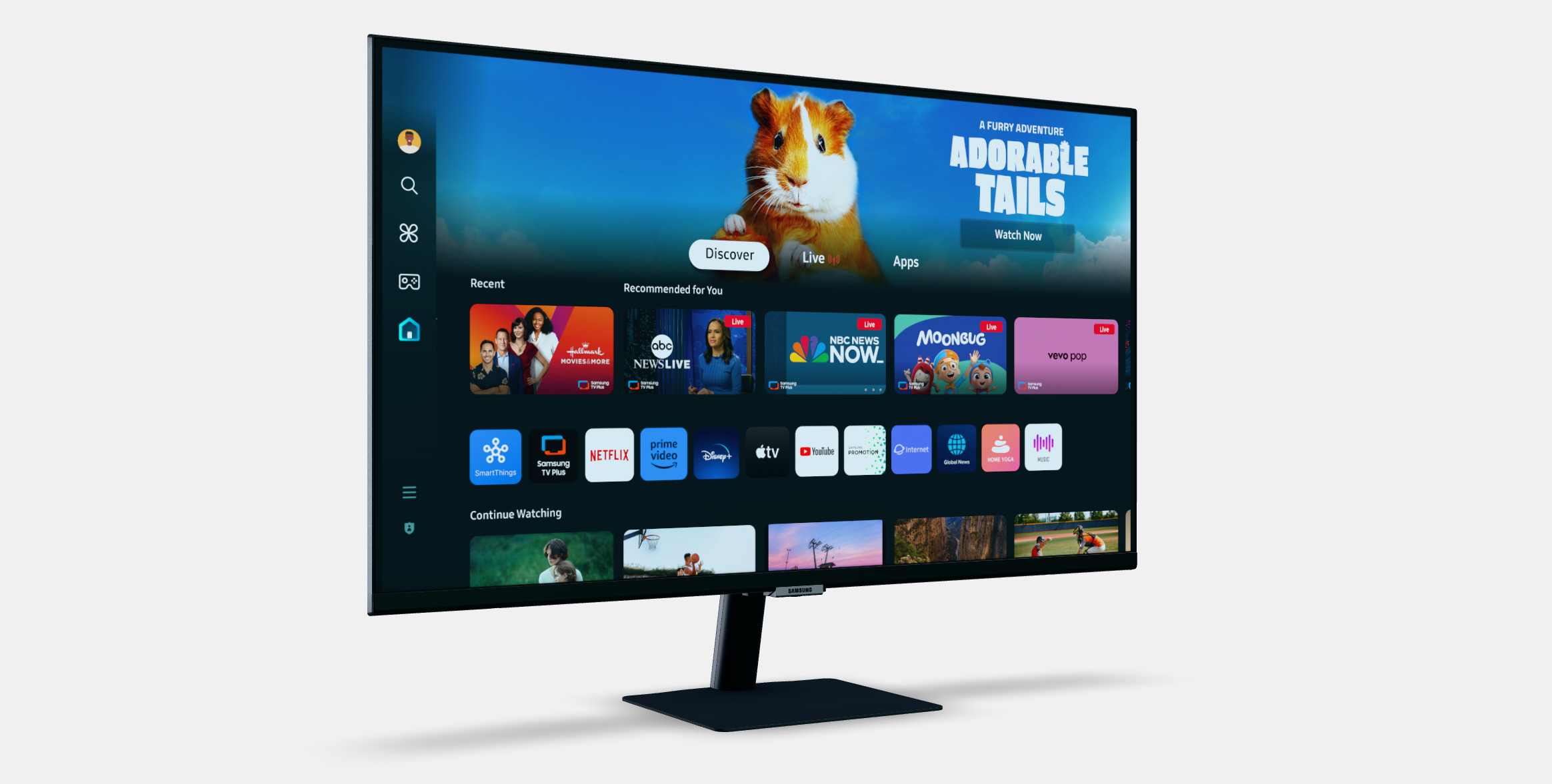 Smart Monitor M5 M50D FHD 7 3D model_10