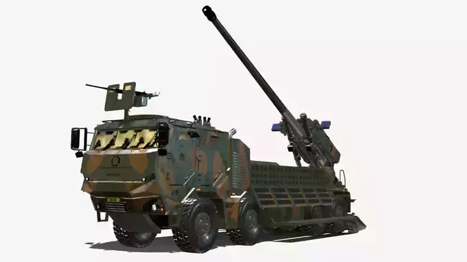 OBUSEIRO ALTOPROPULSADO CAESAR 8X8 155MM