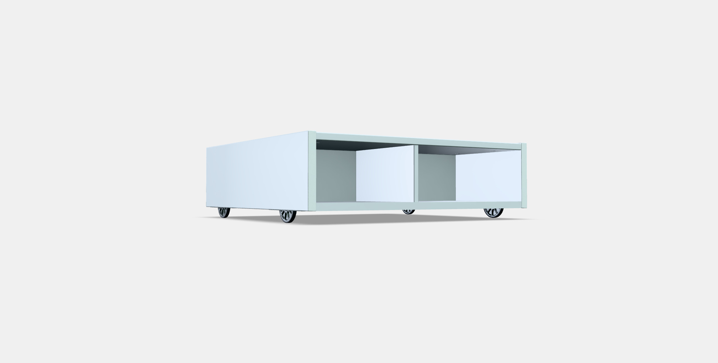 FREDVANG Underbed storage-bedside table 3D model_2