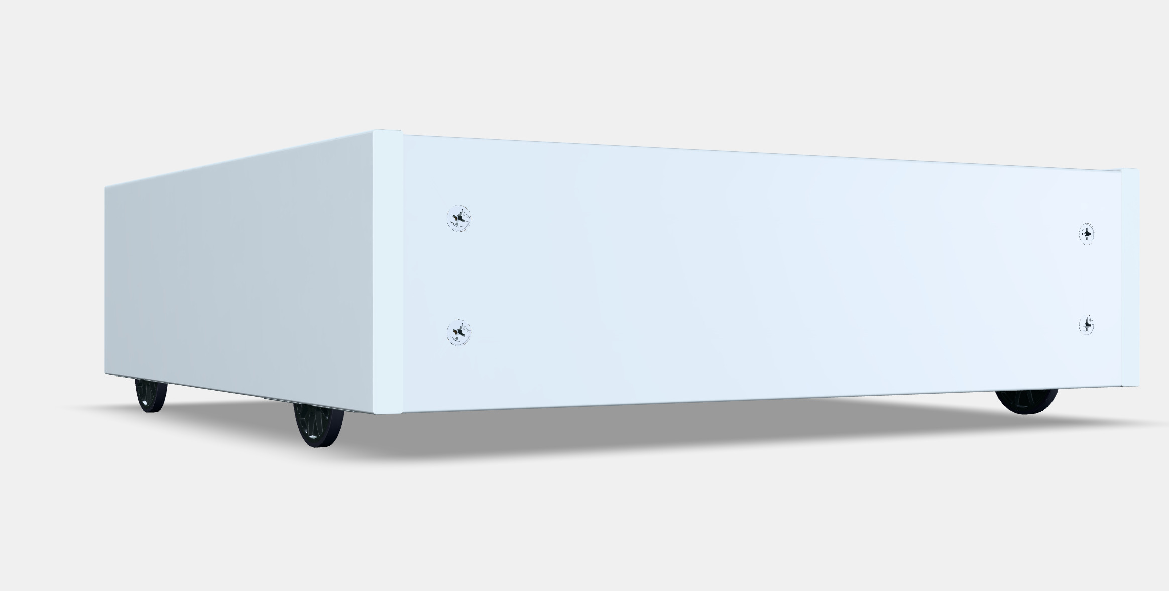 FREDVANG Underbed storage-bedside table 3D model_5