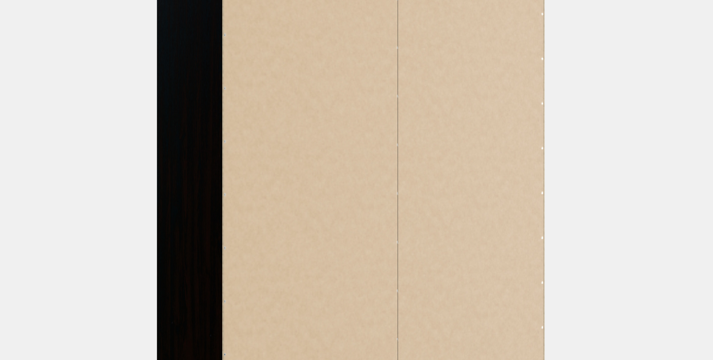 RAKKESTAD Wardrobe with sliding doors 3D model_7