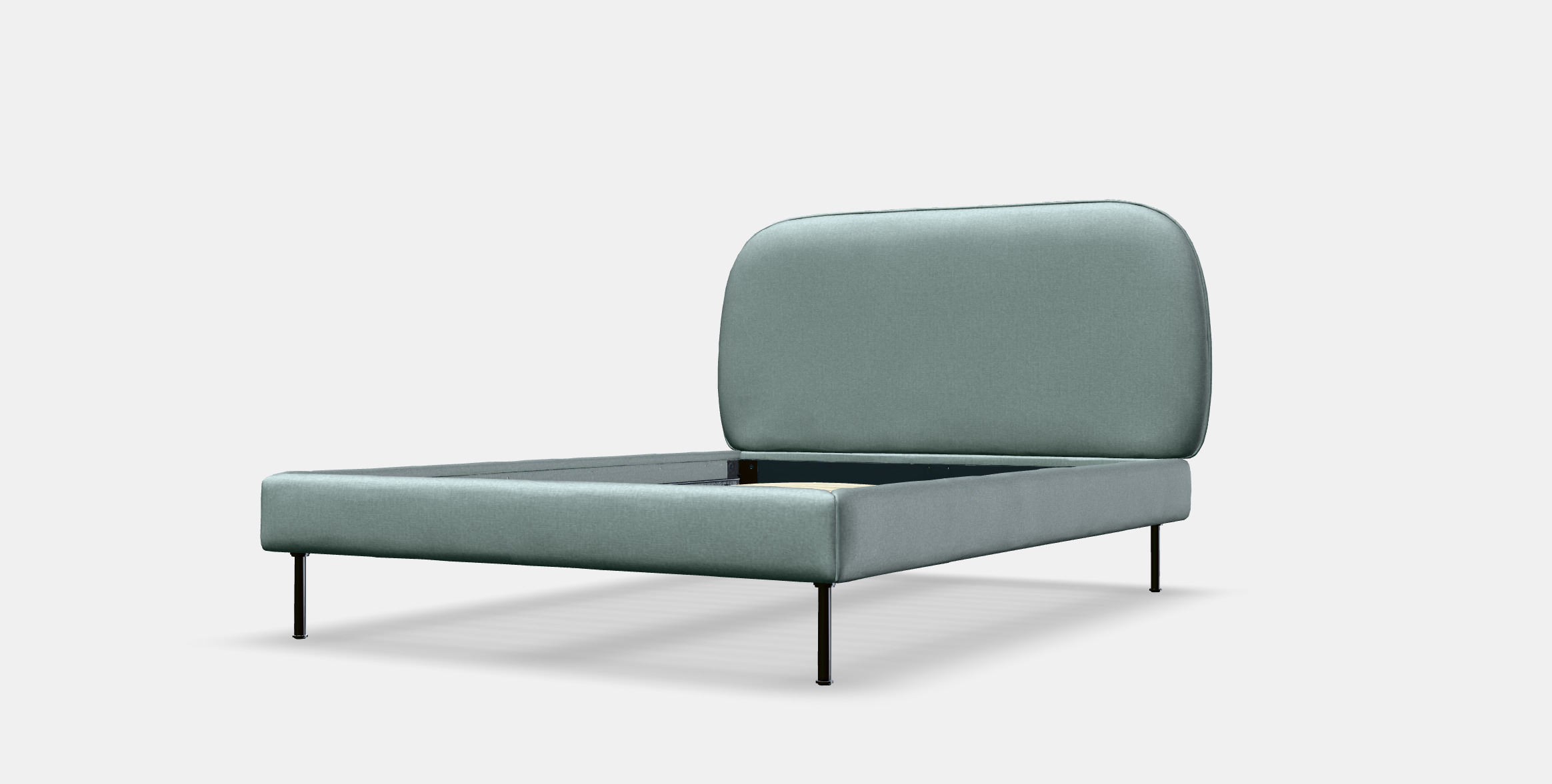 VADHEIM Upholstered bed frame 3D model_13