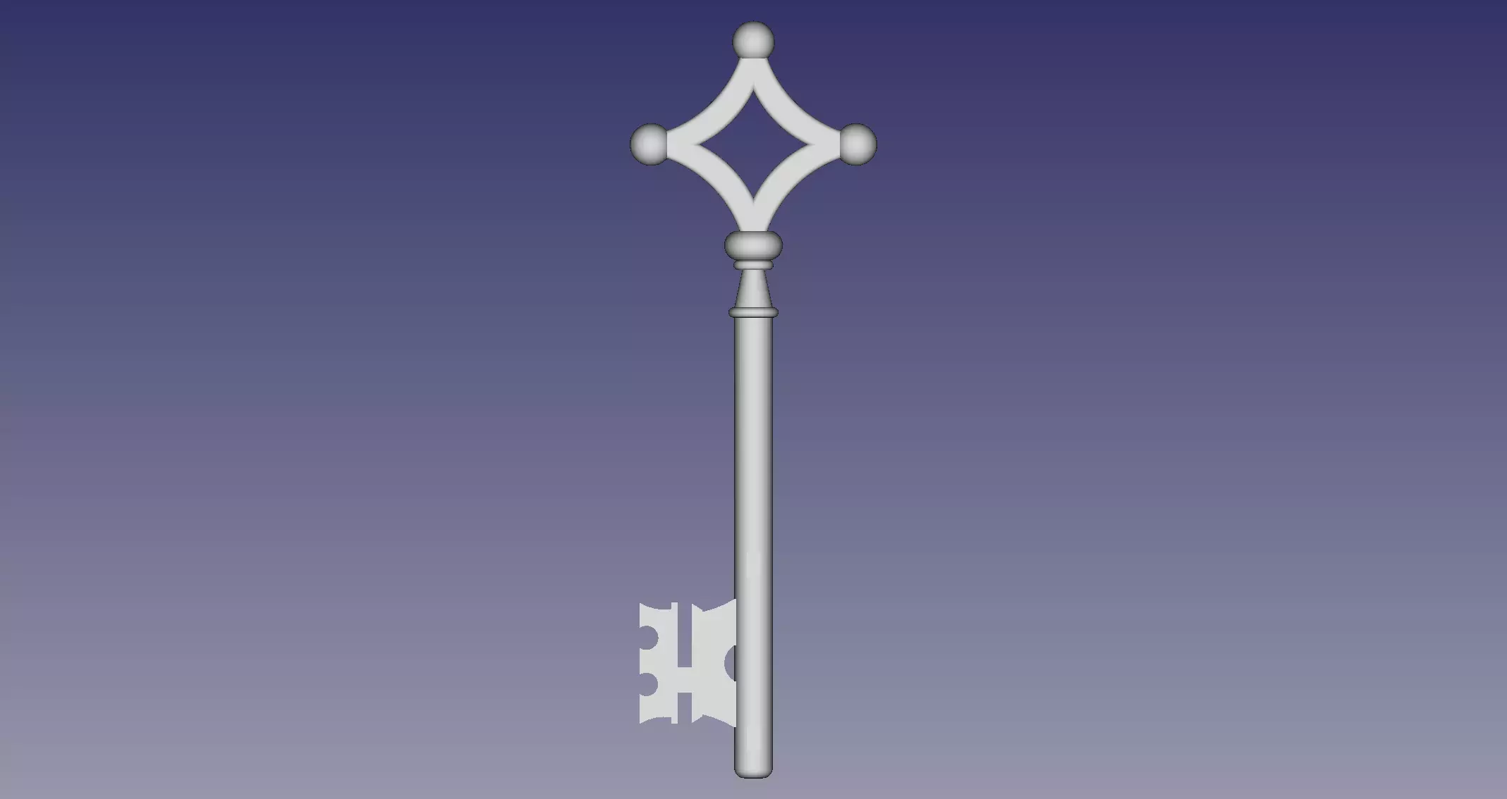 Attack on Titan Basement Key 3D print model