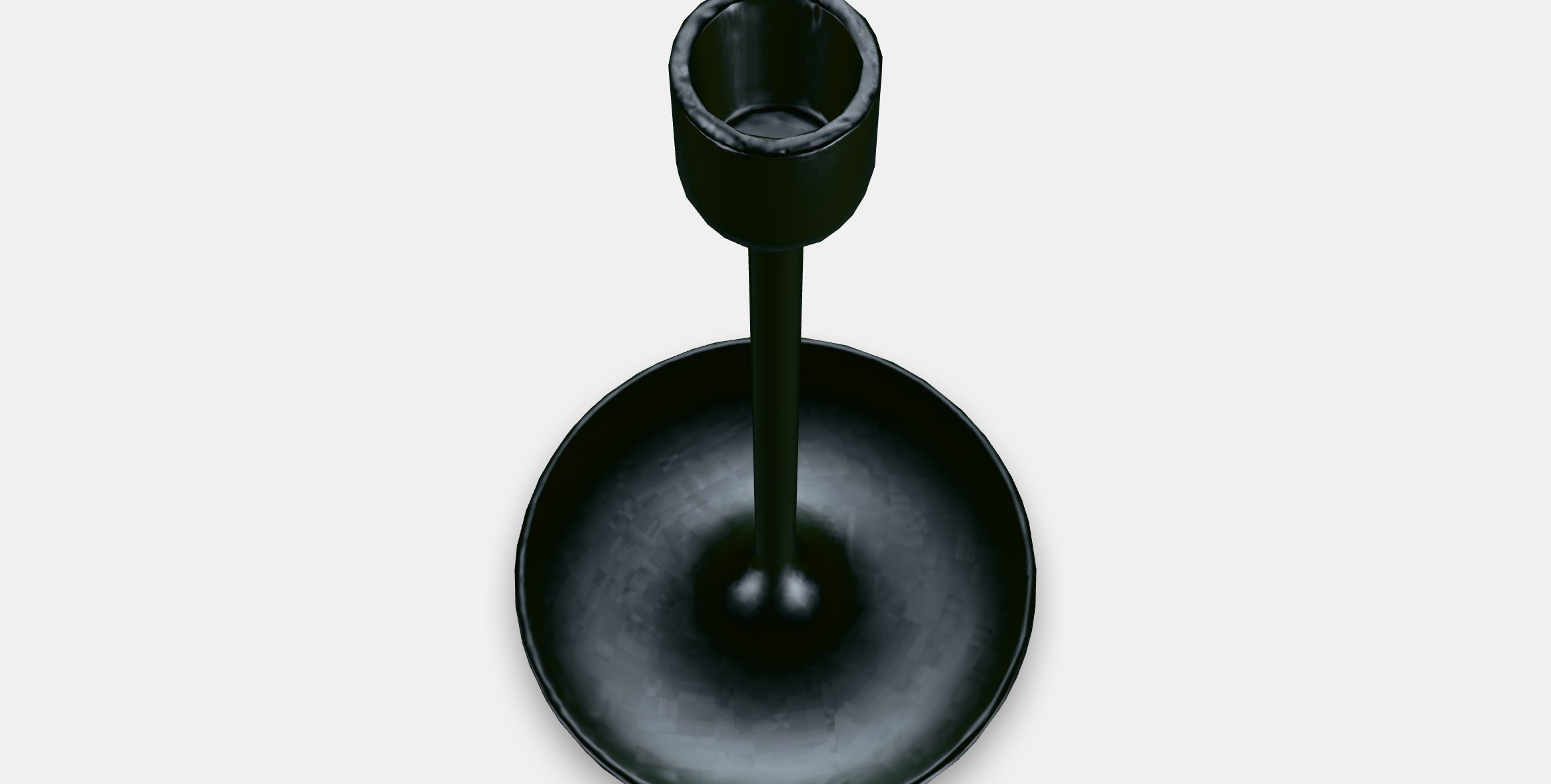 FULLTALIG Candlestick set of 3 Low-poly 3D model_4