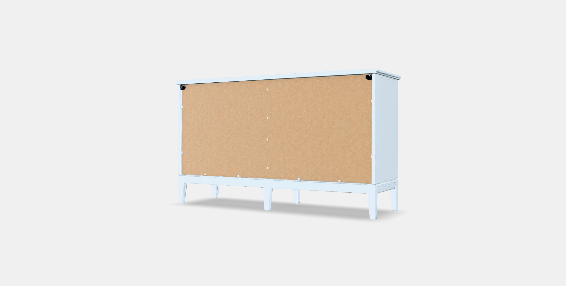 IDANAS Chest of 6 drawers Low-poly 3D model_5