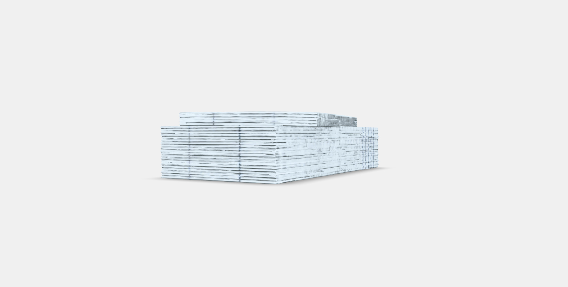 VERKLIGHET Paper napkin Low-poly 3D model_4
