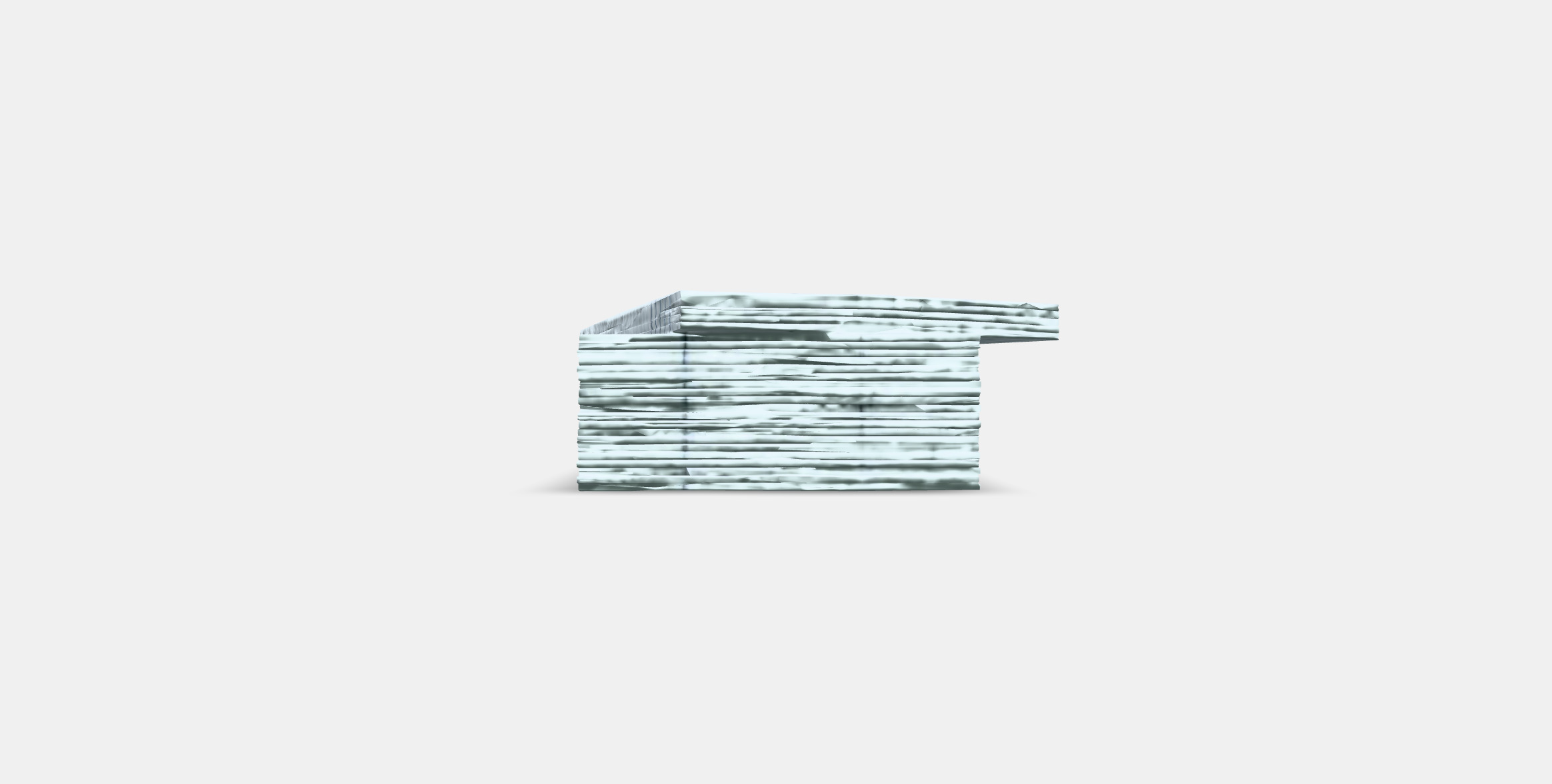 VERKLIGHET Paper napkin Low-poly 3D model_7