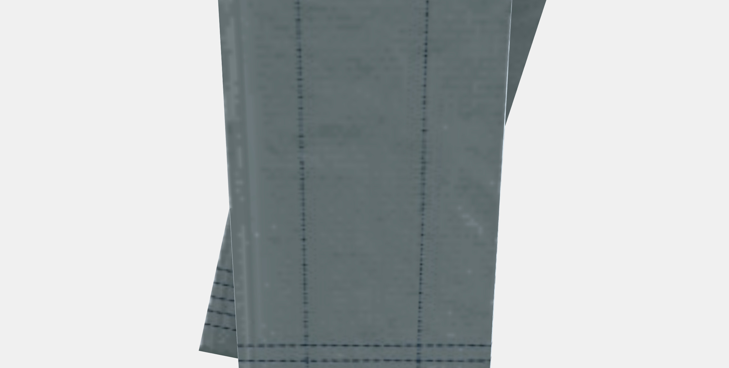VERKLIGHET Paper napkin Low-poly 3D model_8