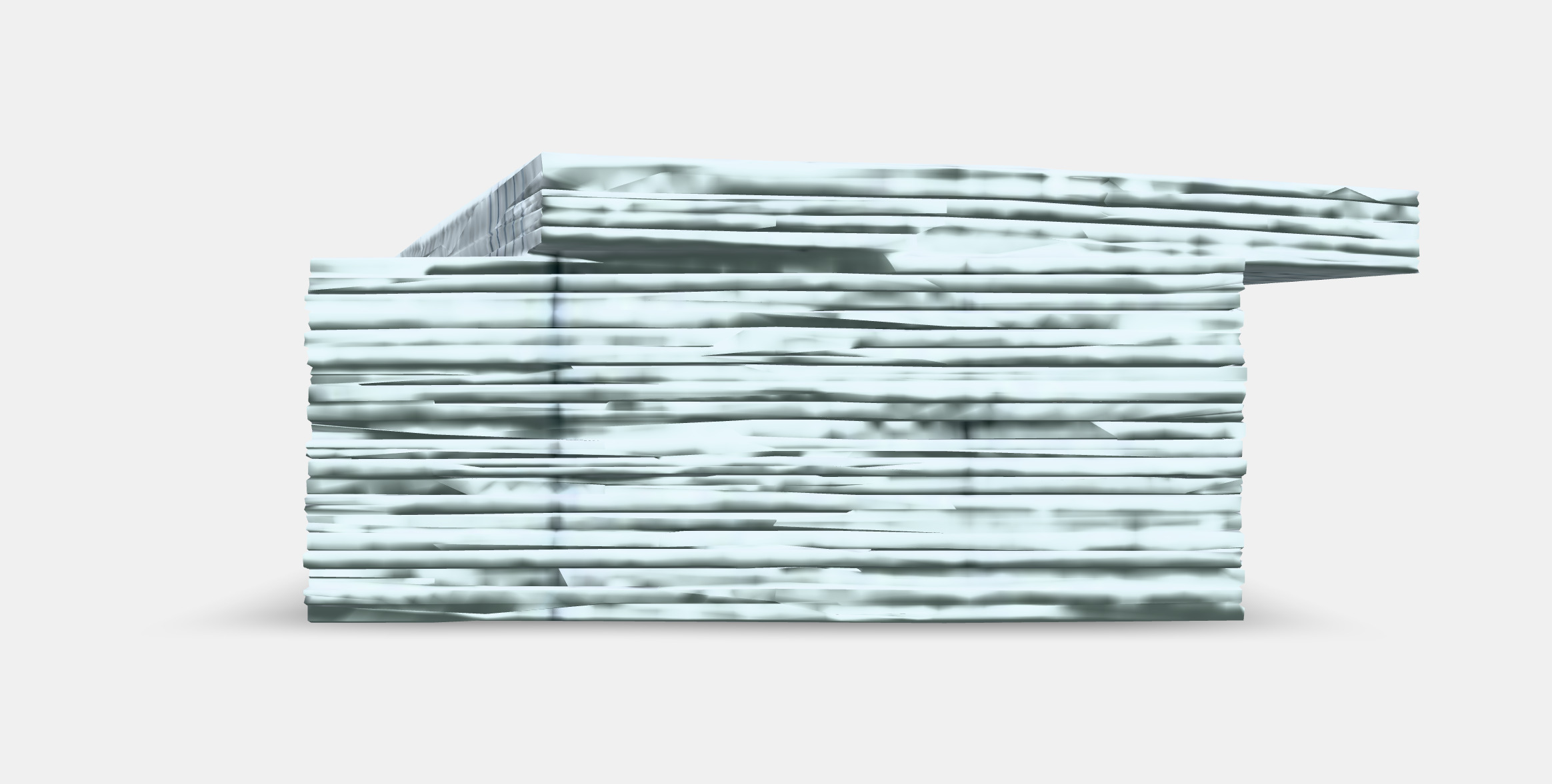 VERKLIGHET Paper napkin Low-poly 3D model_9