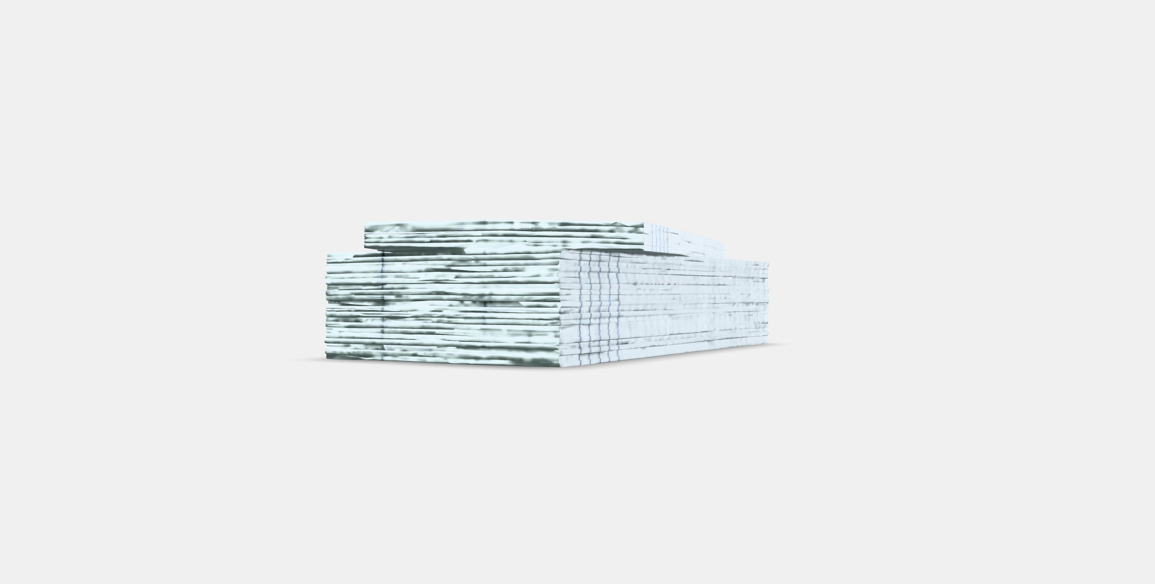 VERKLIGHET Paper napkin Low-poly 3D model_14