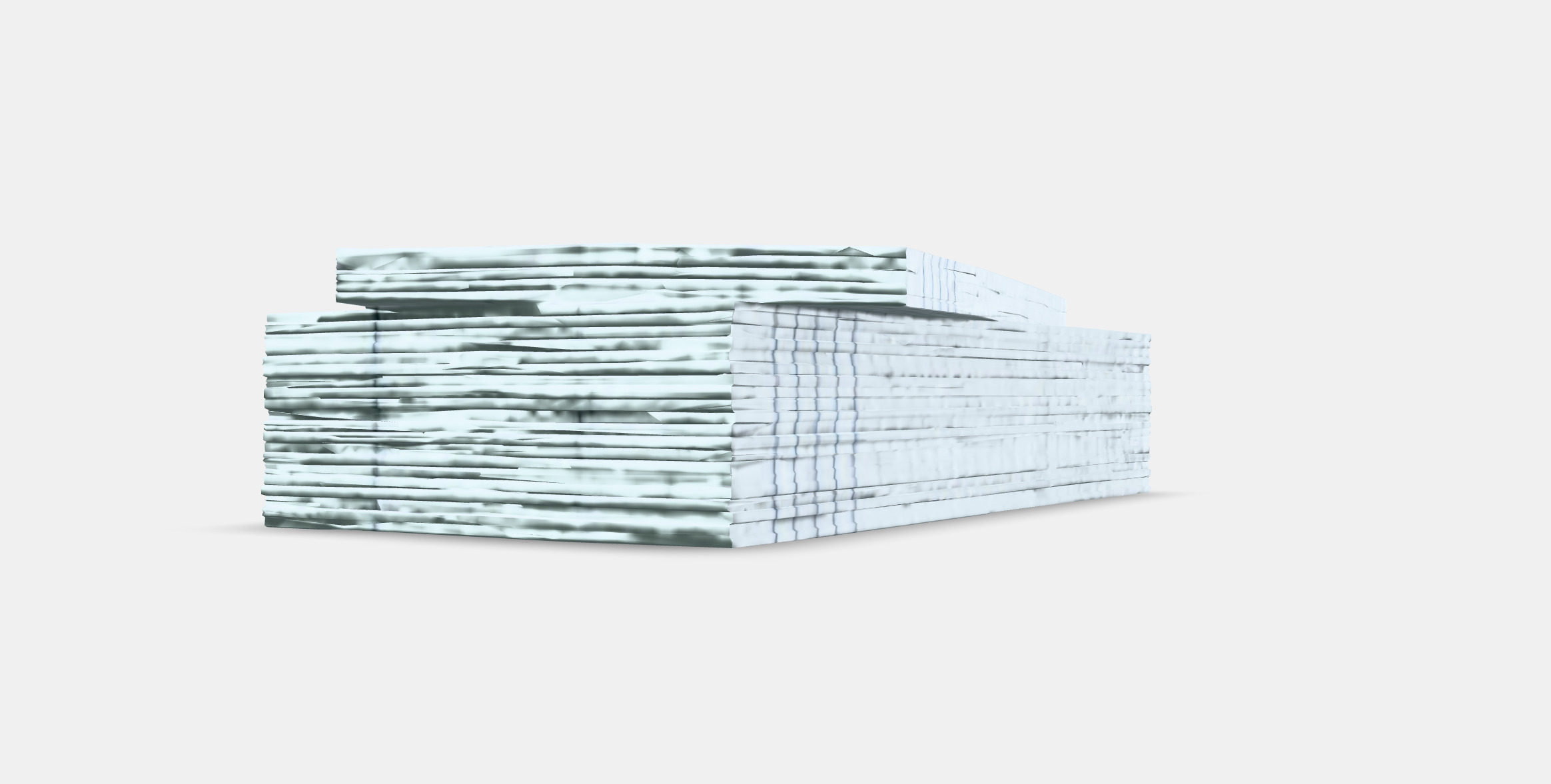 VERKLIGHET Paper napkin Low-poly 3D model_16