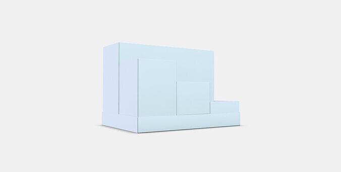 TJENA Desk organizer Low-poly 3D model