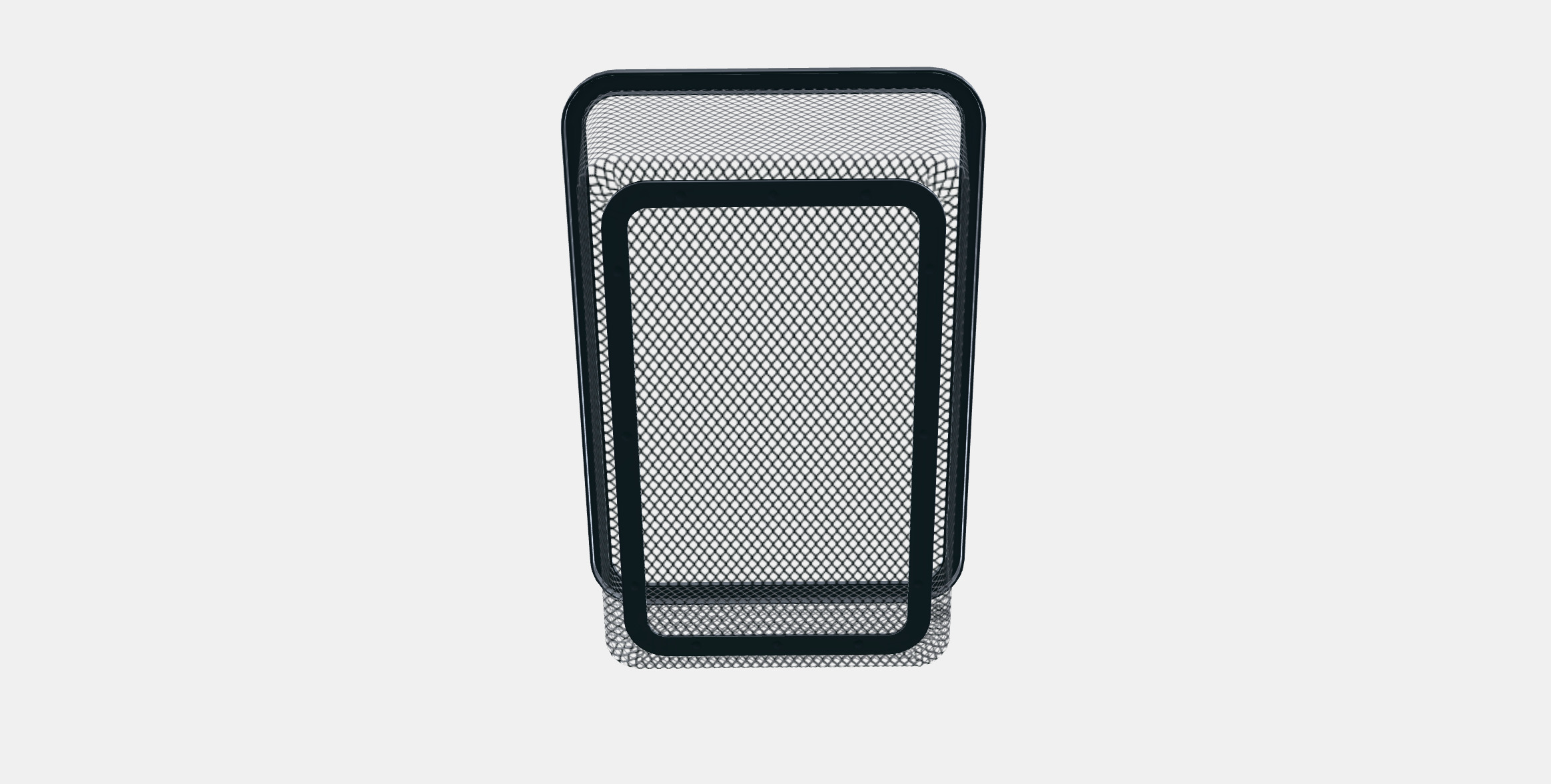 TROFAST mesh wire basket 1 Low-poly 3D model_4