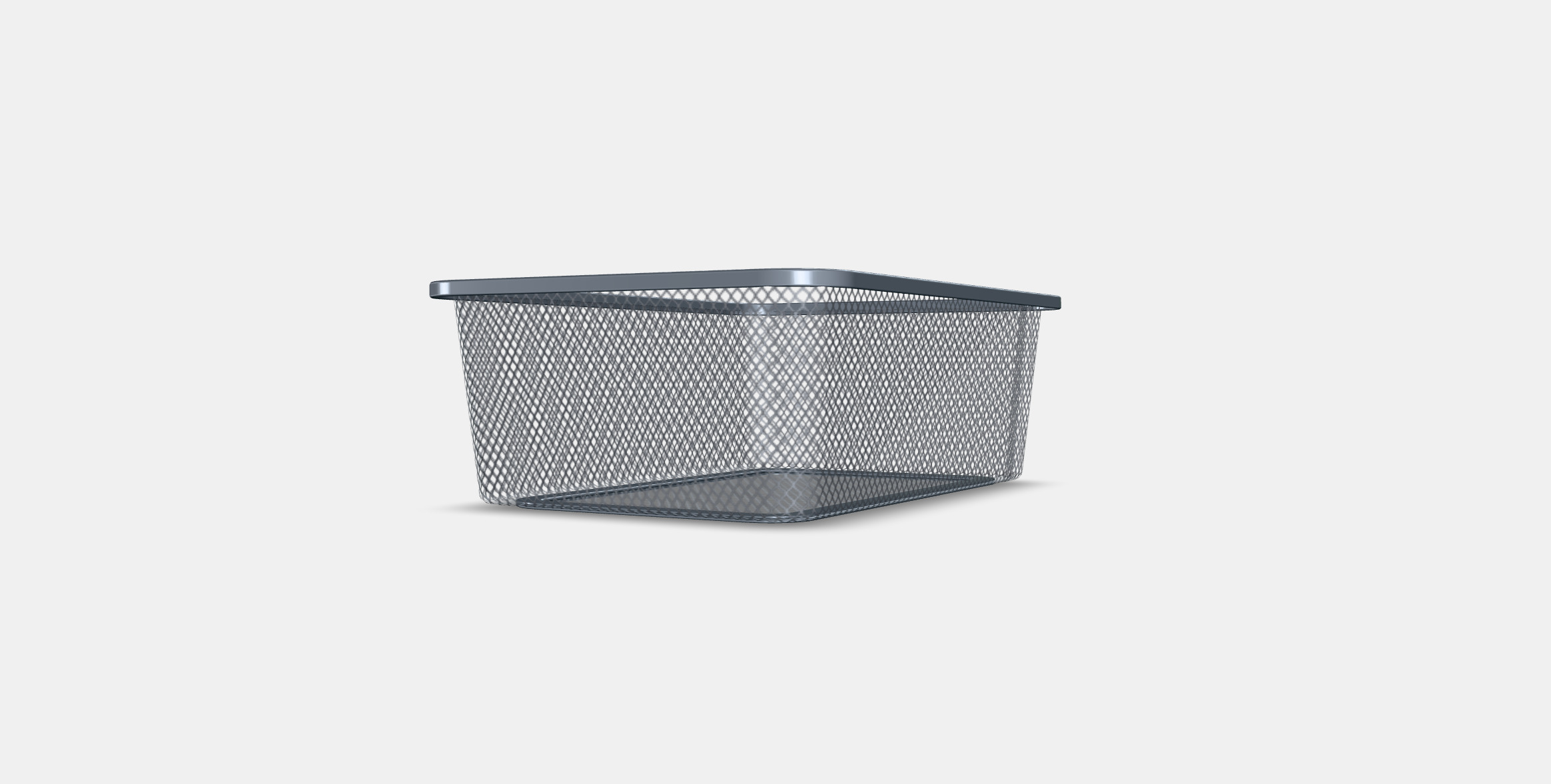 TROFAST mesh wire basket 1 Low-poly 3D model_2