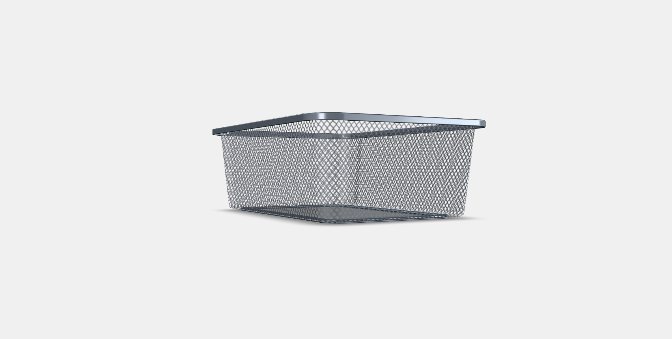 TROFAST mesh wire basket 1 Low-poly 3D model_14