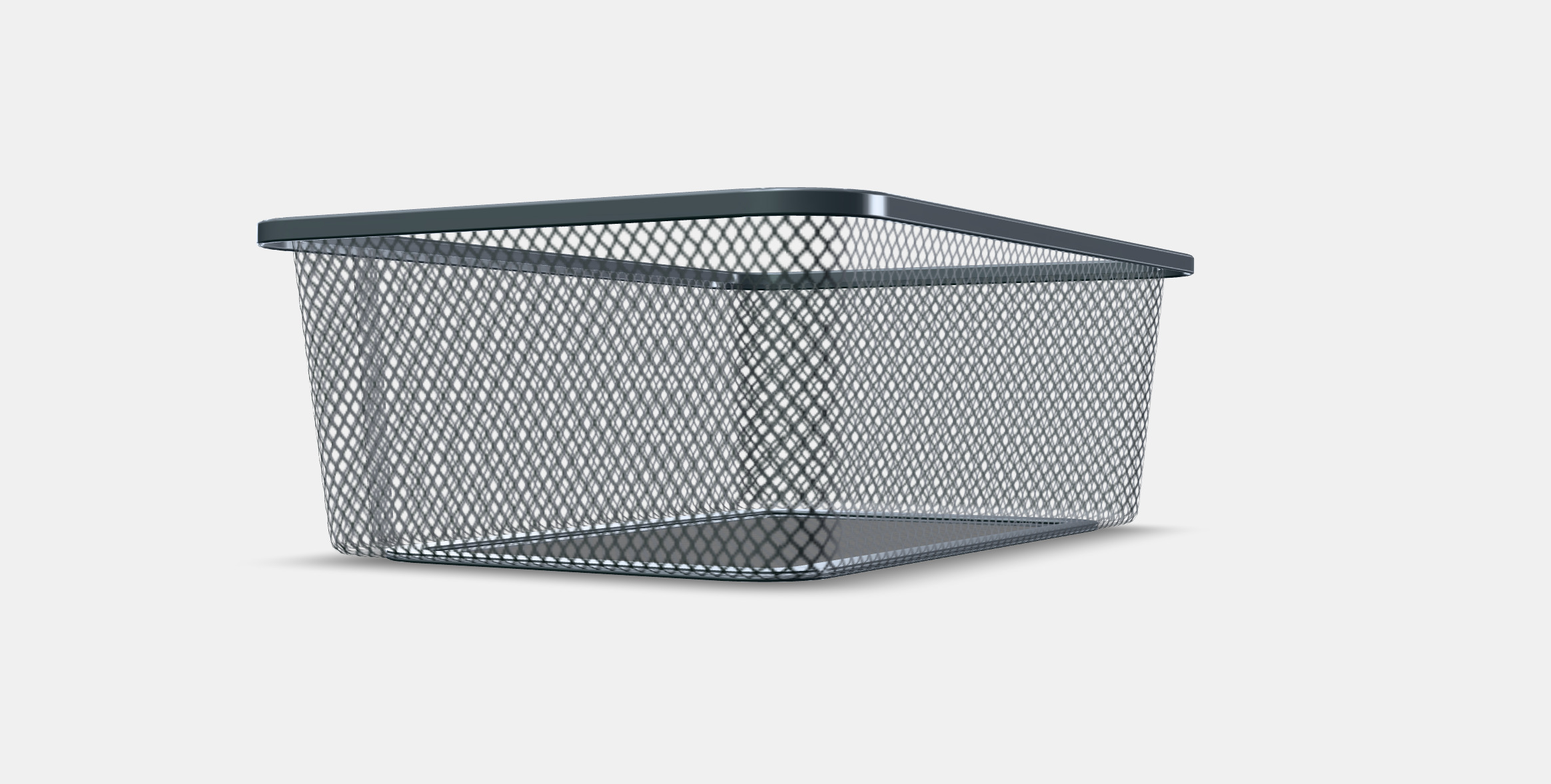 TROFAST mesh wire basket 1 Low-poly 3D model_16