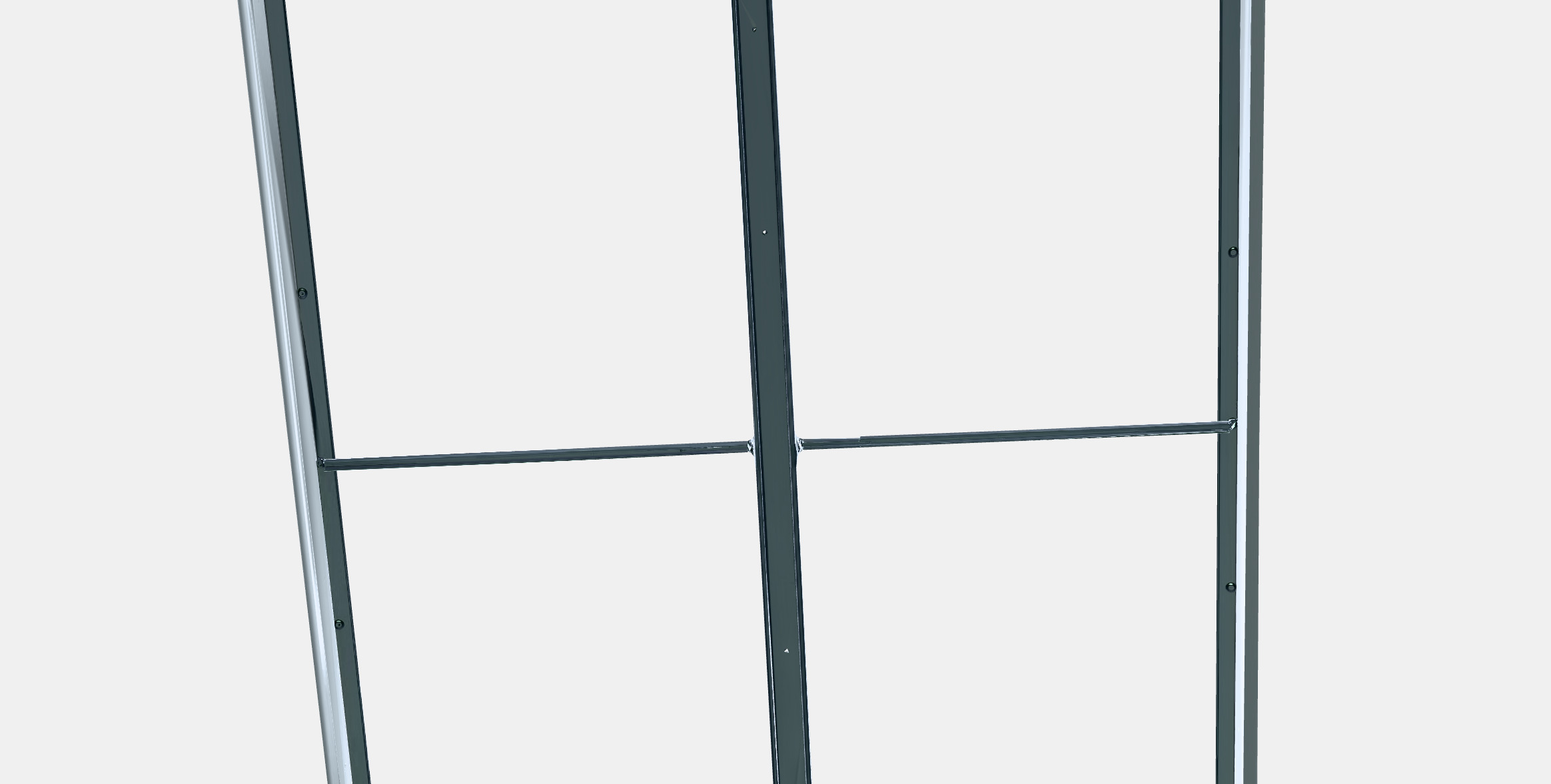 IDANAS Bed frame 2 Low-poly 3D model_6