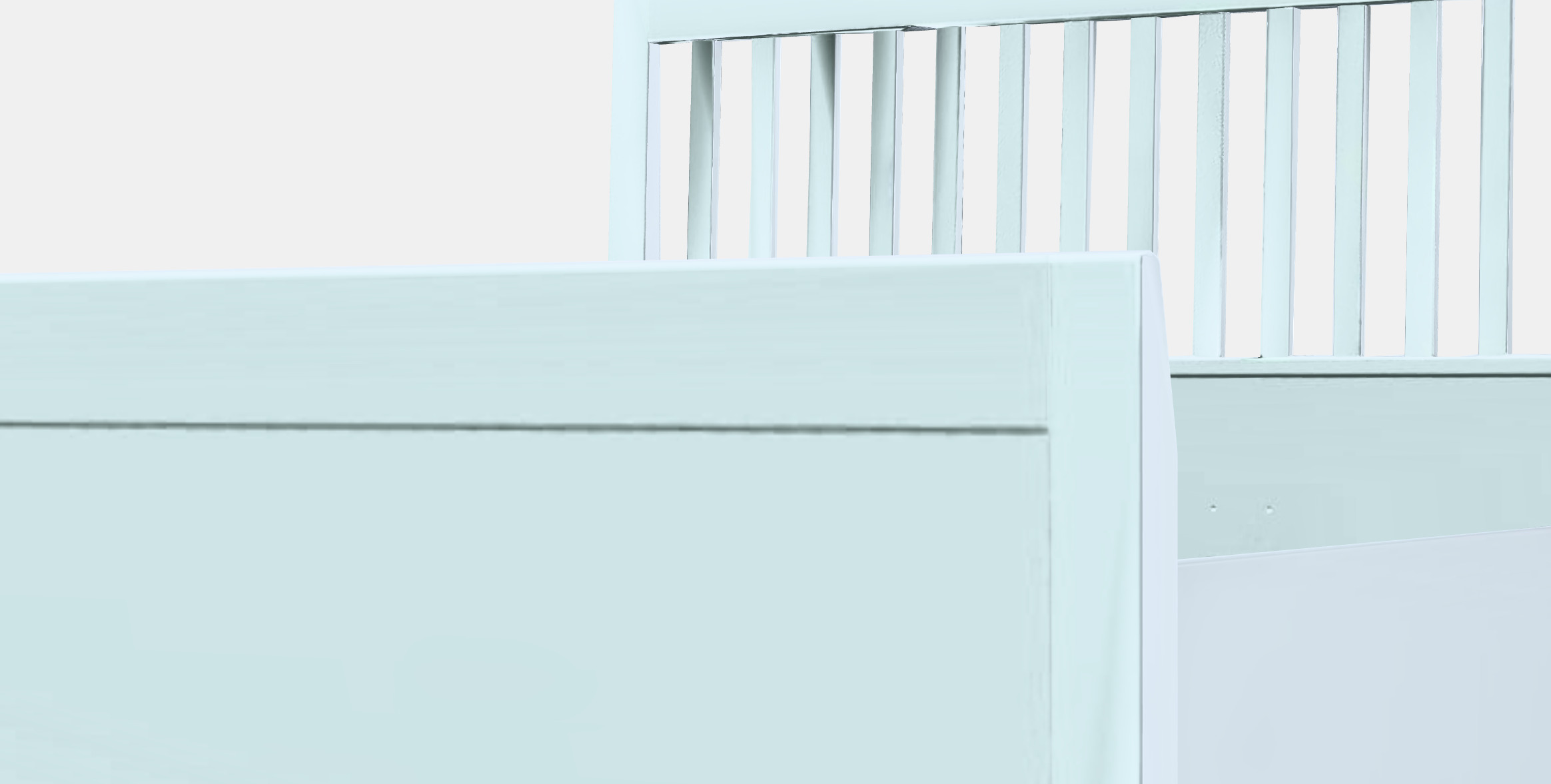 IDANAS Bed frame 2 Low-poly 3D model_16