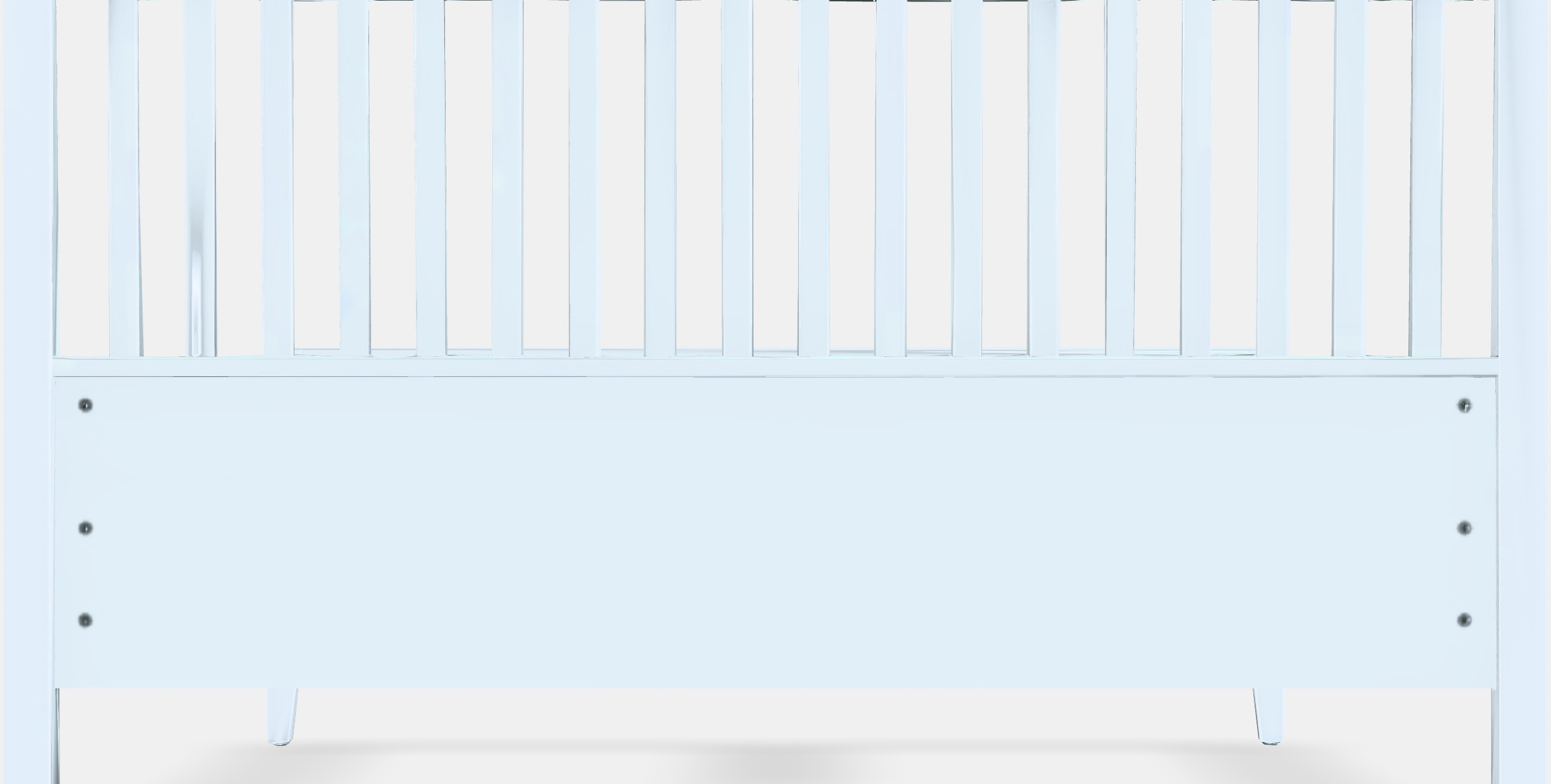 IDANAS Bed frame 2 Low-poly 3D model_14