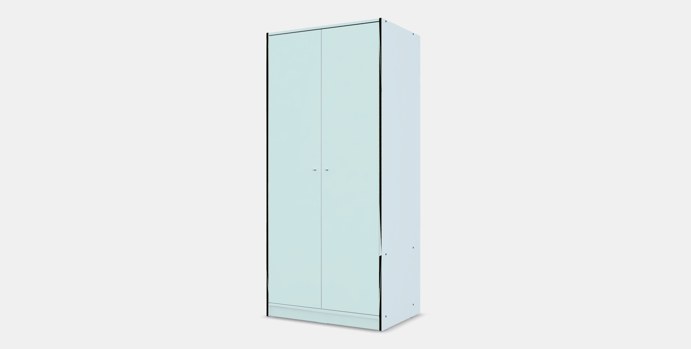KLEPPSTAD Wardrobe with 2 doors 3D model_12