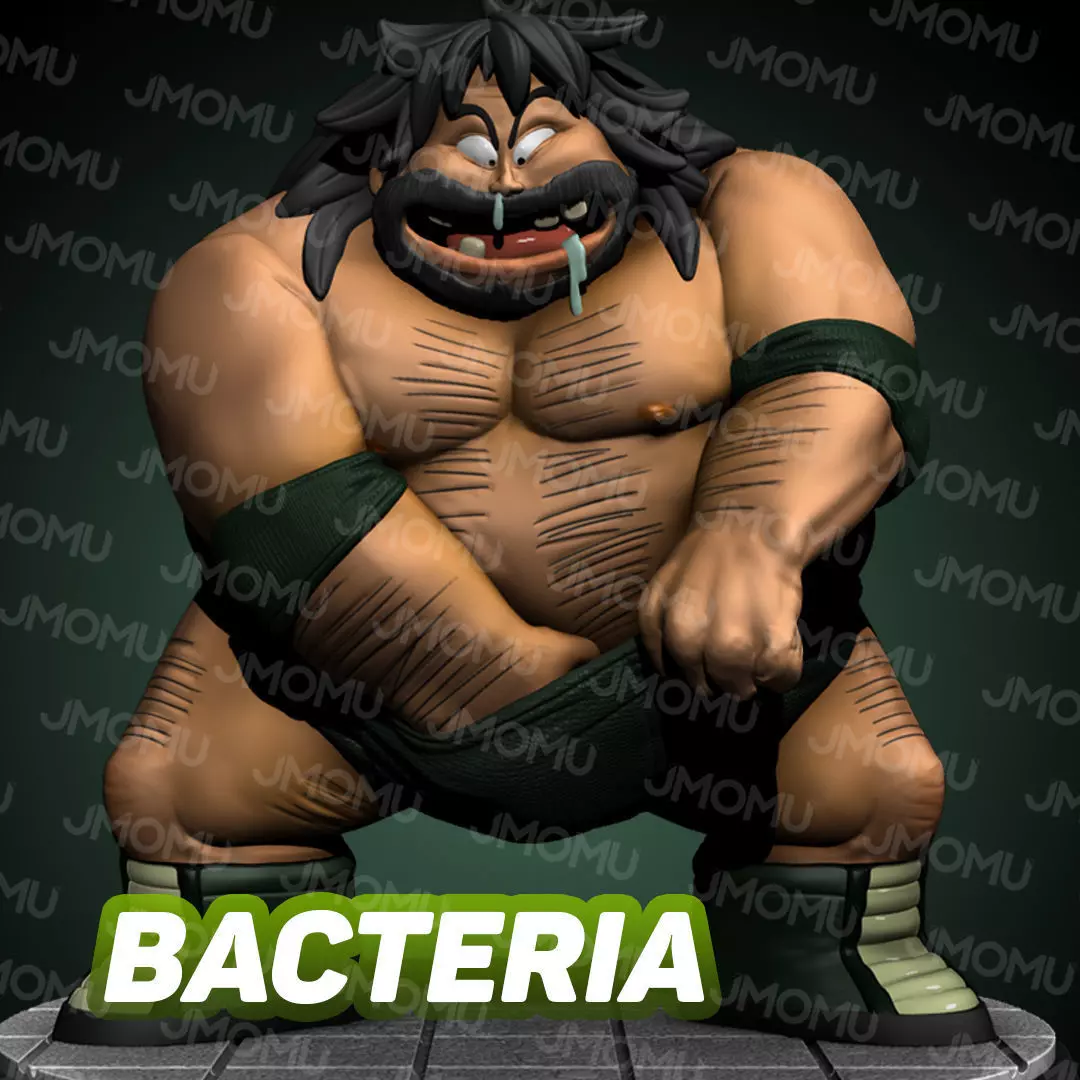 Bacteria 3D print model