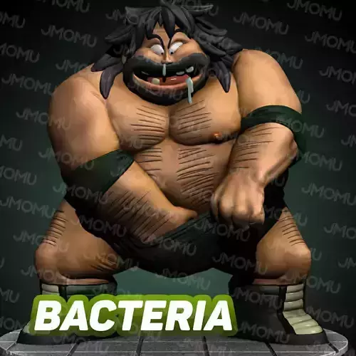 Bacteria 3D print model