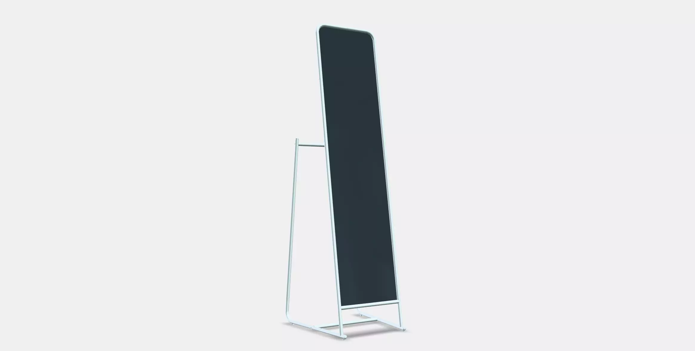 KNAPPER Standing mirror Low-poly 3D model_0