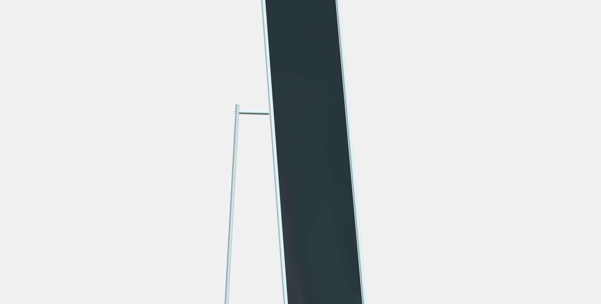 KNAPPER Standing mirror Low-poly 3D model_9