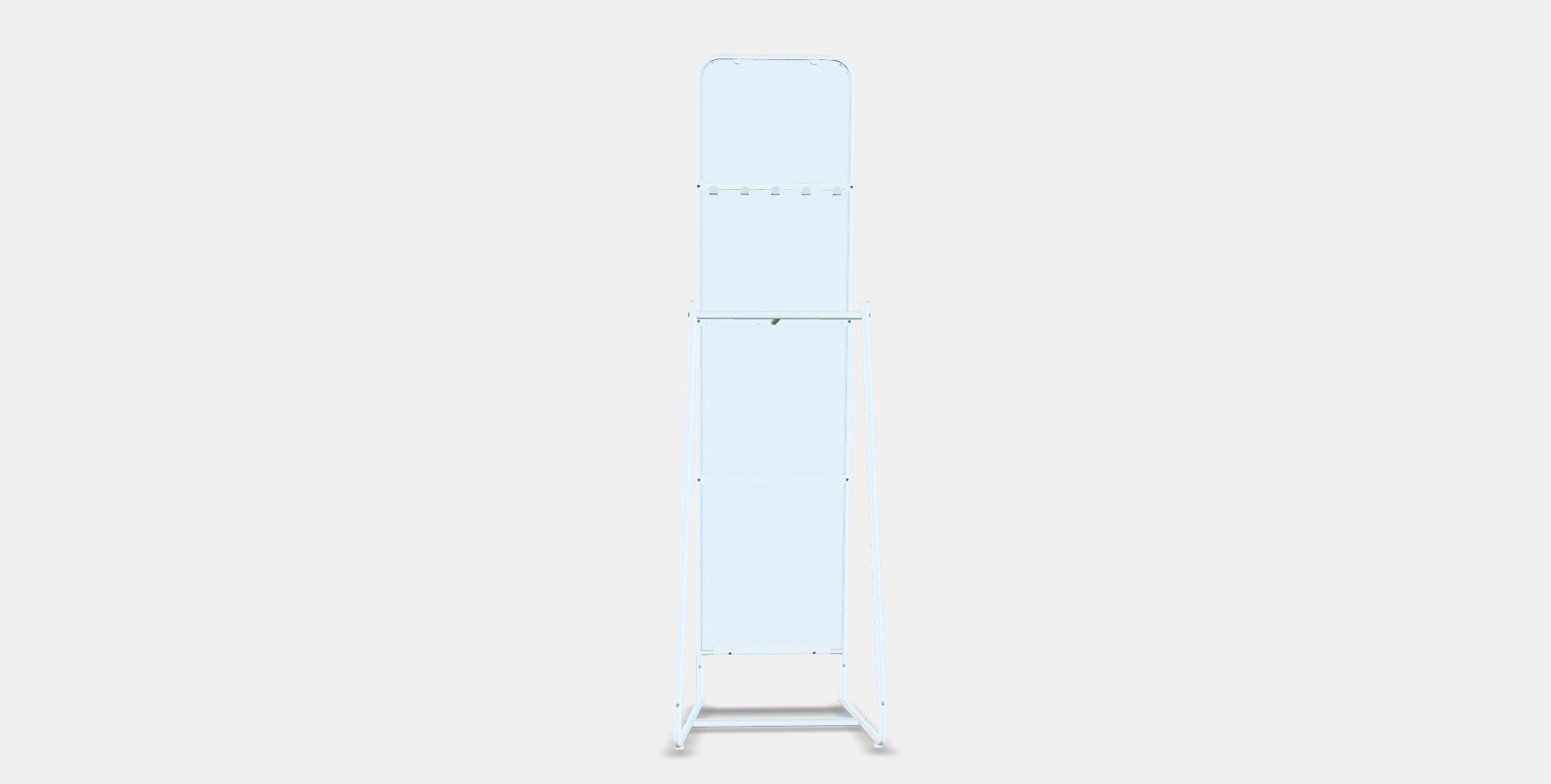 KNAPPER Standing mirror Low-poly 3D model_14