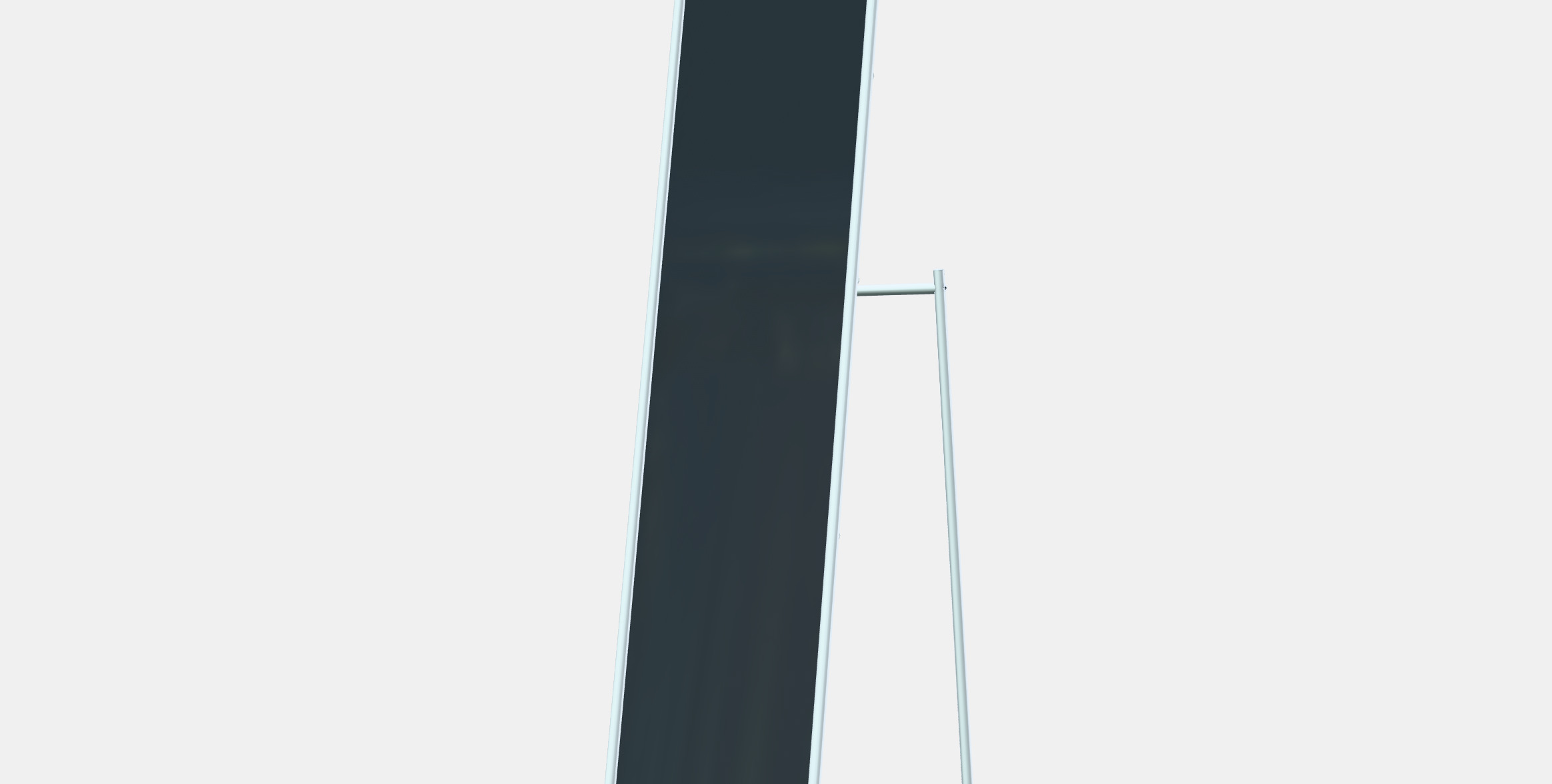 KNAPPER Standing mirror Low-poly 3D model_13